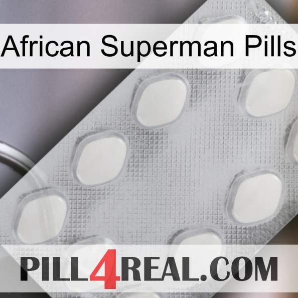 African Superman Pills 16